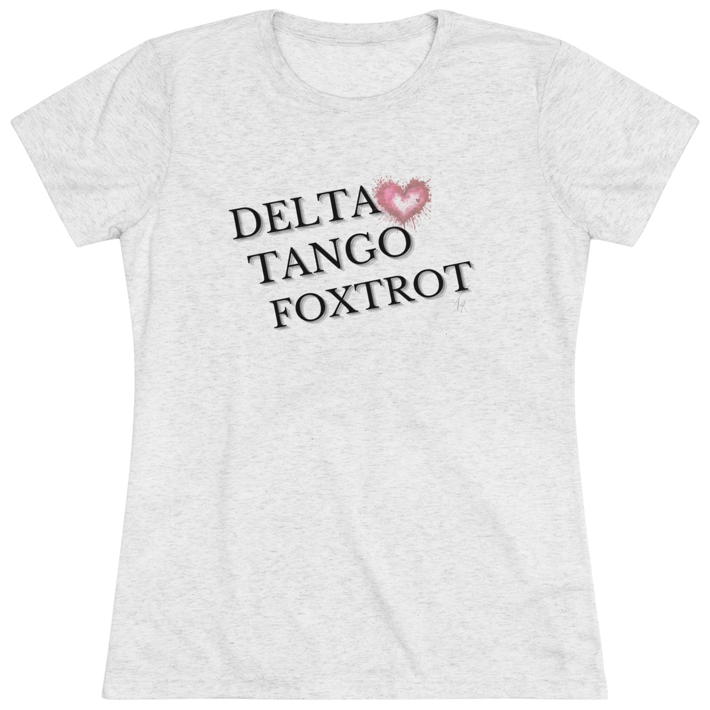 Women's Delta Tango Foxtrot Triblend Tee
