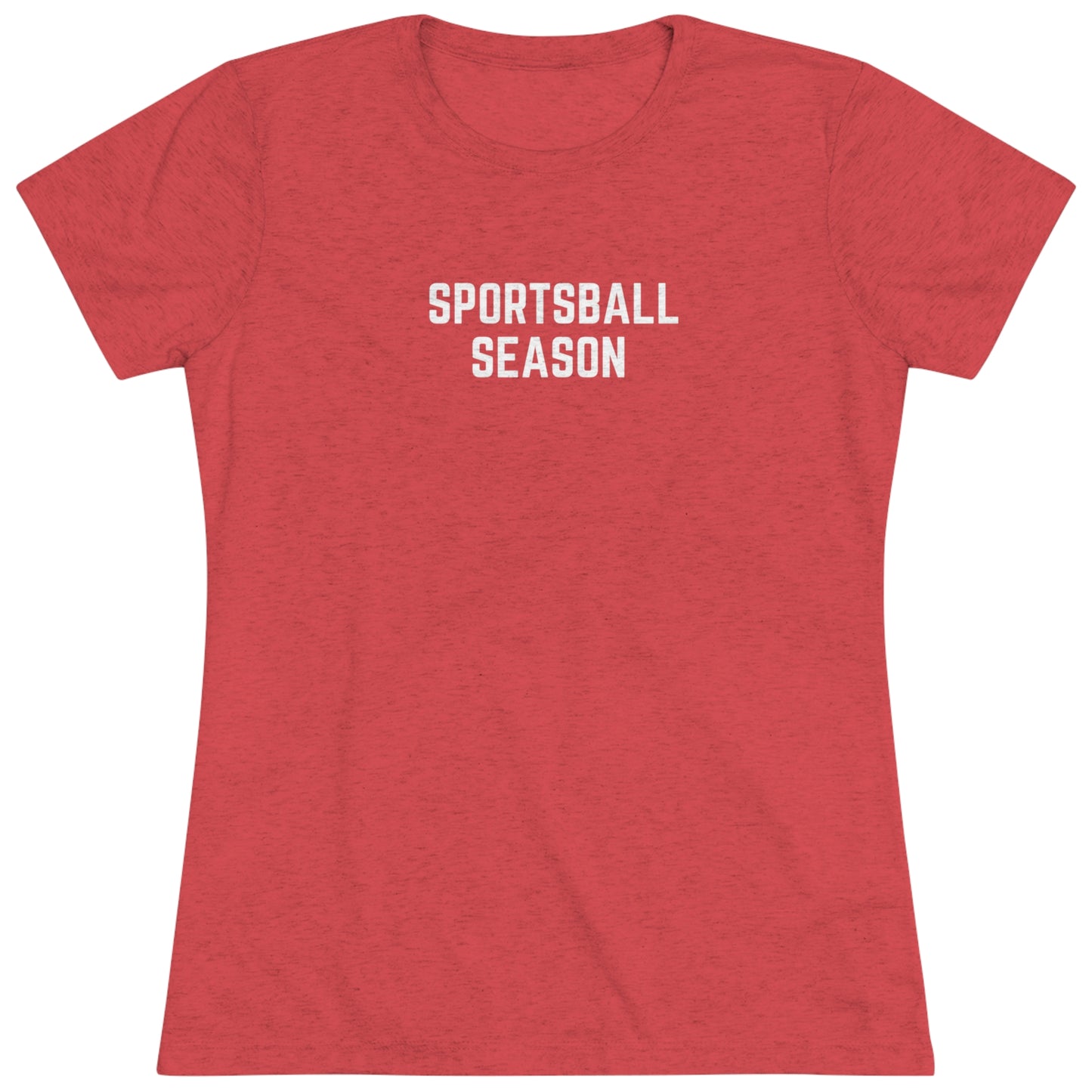Sports Ball Season Women's Triblend Tee