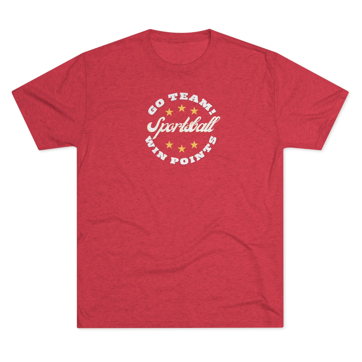 Go Sportsball Team Tri-Blend Crew Tee