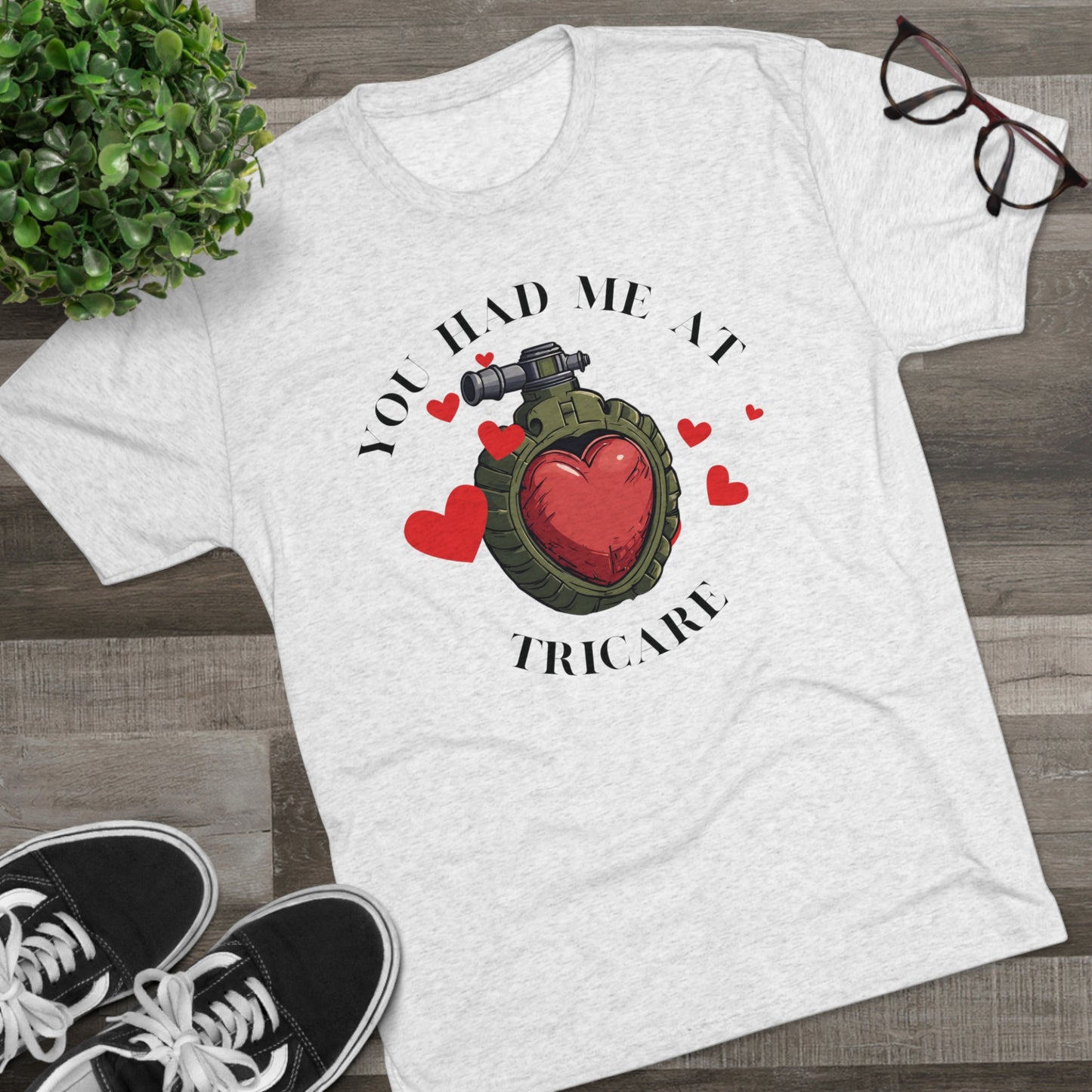 Unisex Tri-Blend Crew Tee