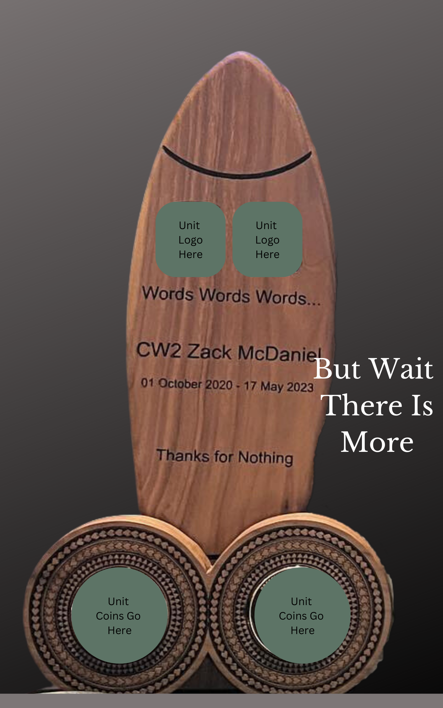 "This Is Not What It Looks Like" Plaque