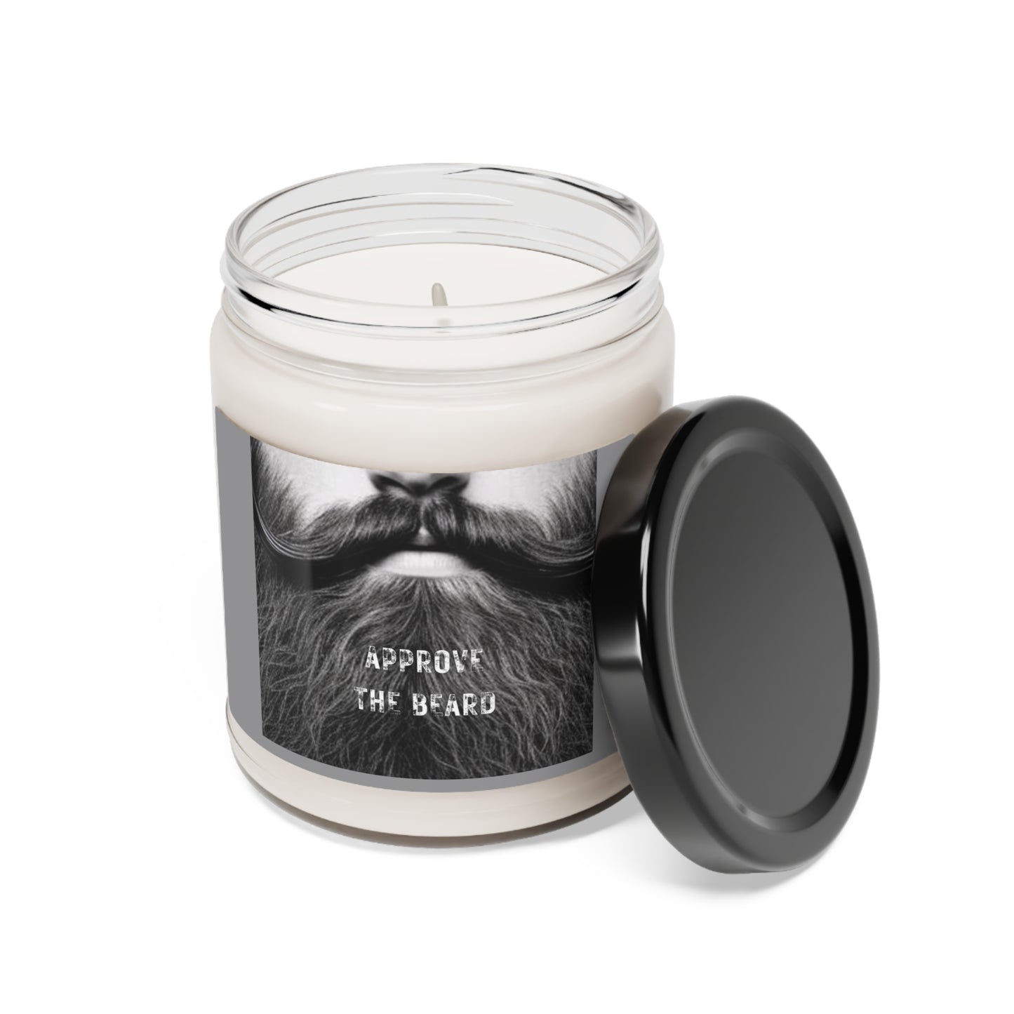 Approve the Beard Scented Soy Candle, 9oz