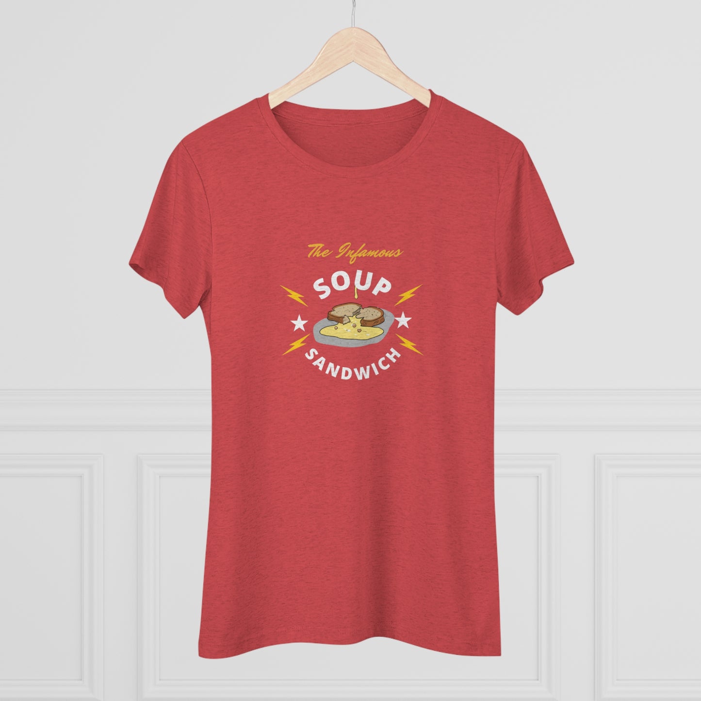 Women's Triblend Soup Sandwich Tee