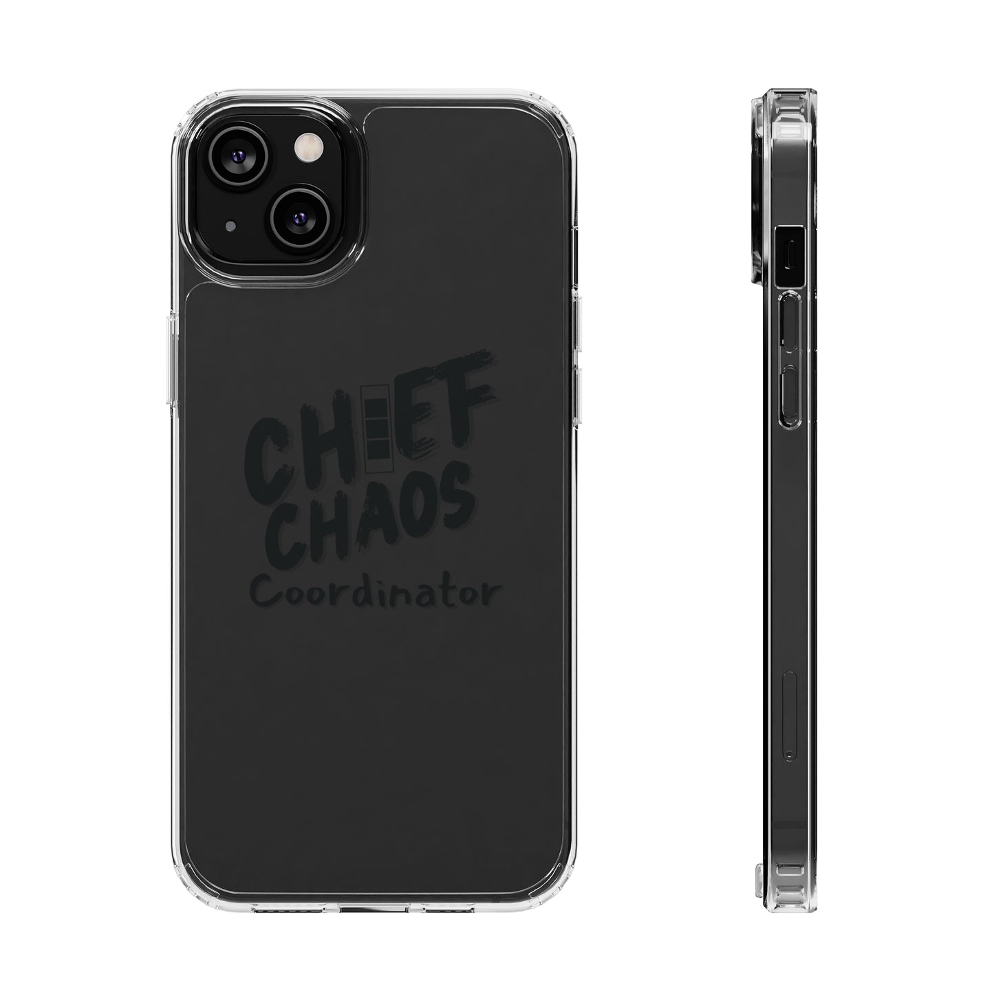 CW3 Chief Chaos Coordinator Clear Phone Case