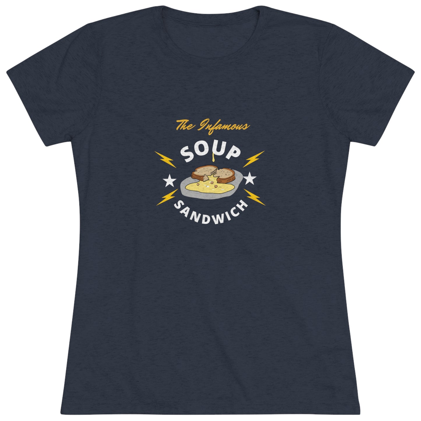 Women's Triblend Soup Sandwich Tee