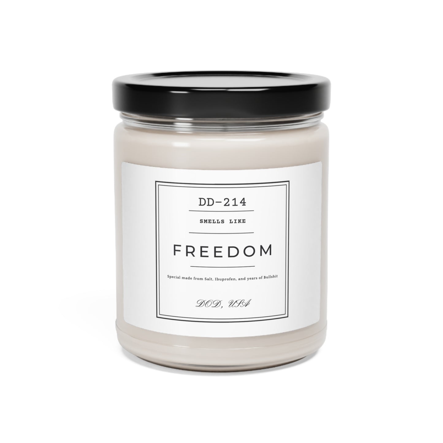 DD-214 Scented Soy Candle, 9oz