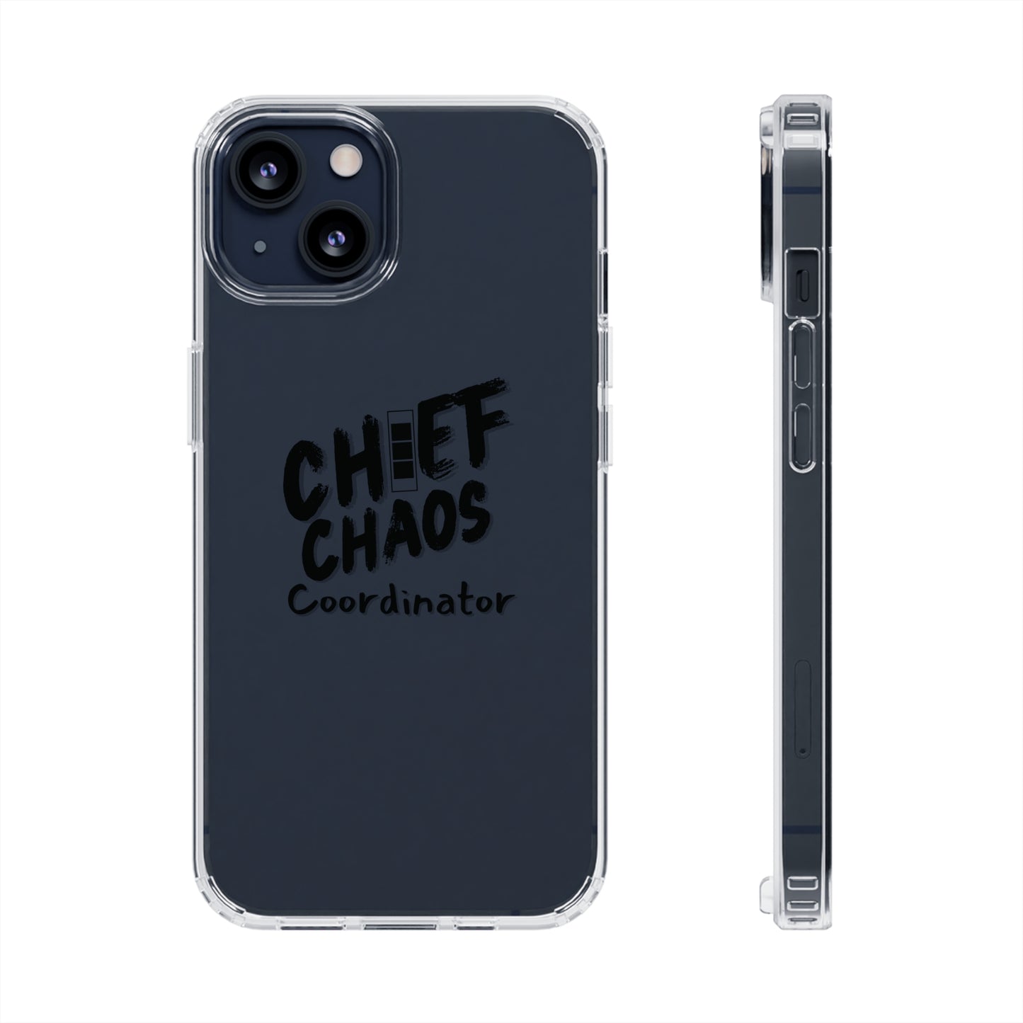 CW3 Chief Chaos Coordinator Clear Phone Case