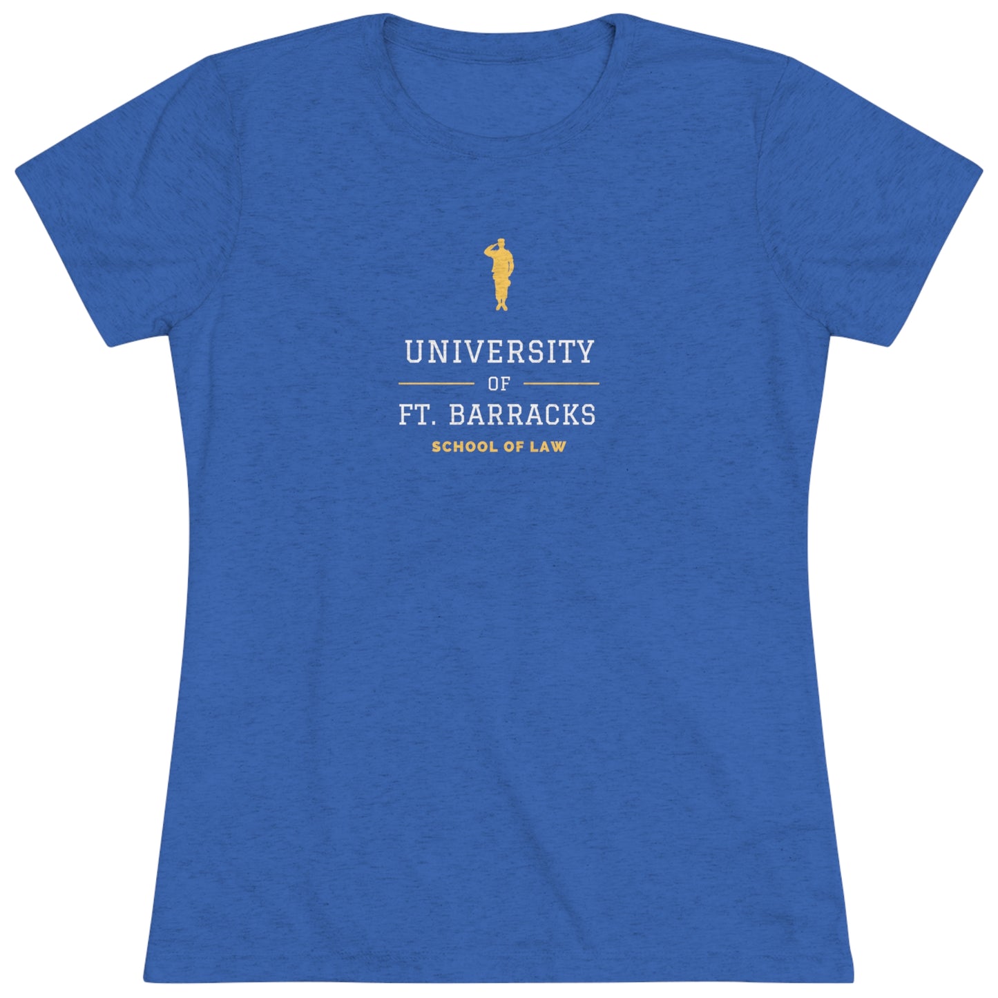 Barracks School of Law Women's Triblend Tee