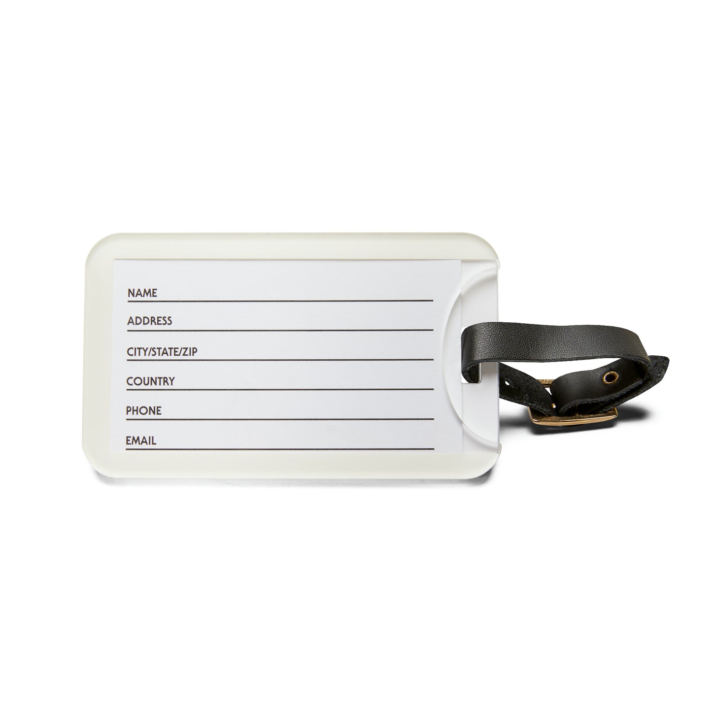 Foxtrot Luggage Tag