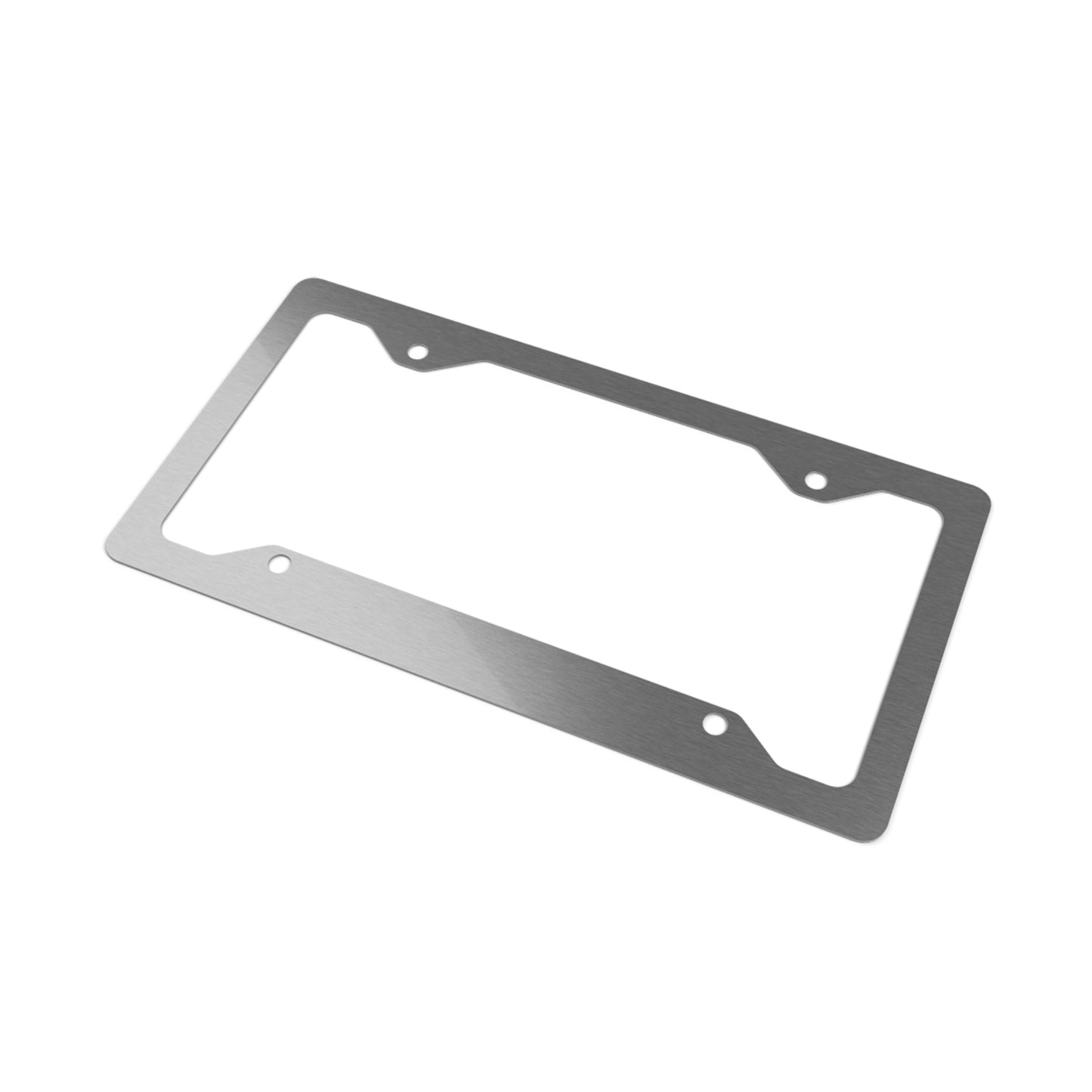 Guns and Grenades Metal License Plate Frame
