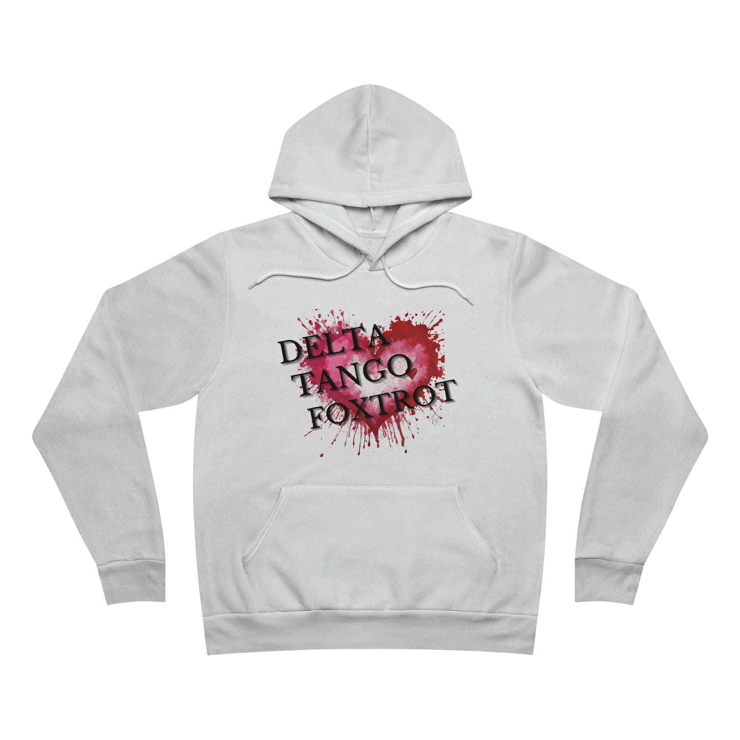 Unisex Delta Tango Foxtrot Sponge Fleece Pullover Hoodie