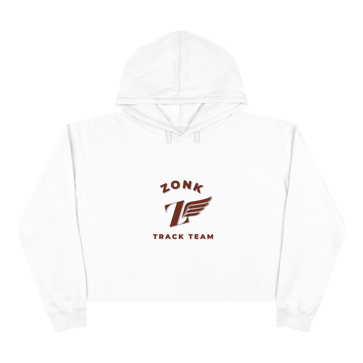 Zonk Track Team Crop Hoodie