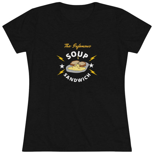 Women's Triblend Soup Sandwich Tee