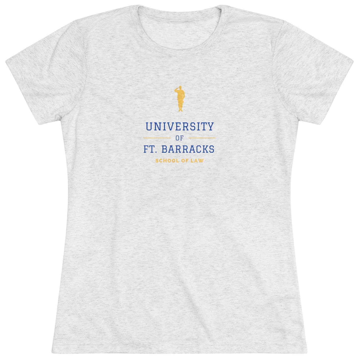 Barracks School of Law Women's Triblend Tee