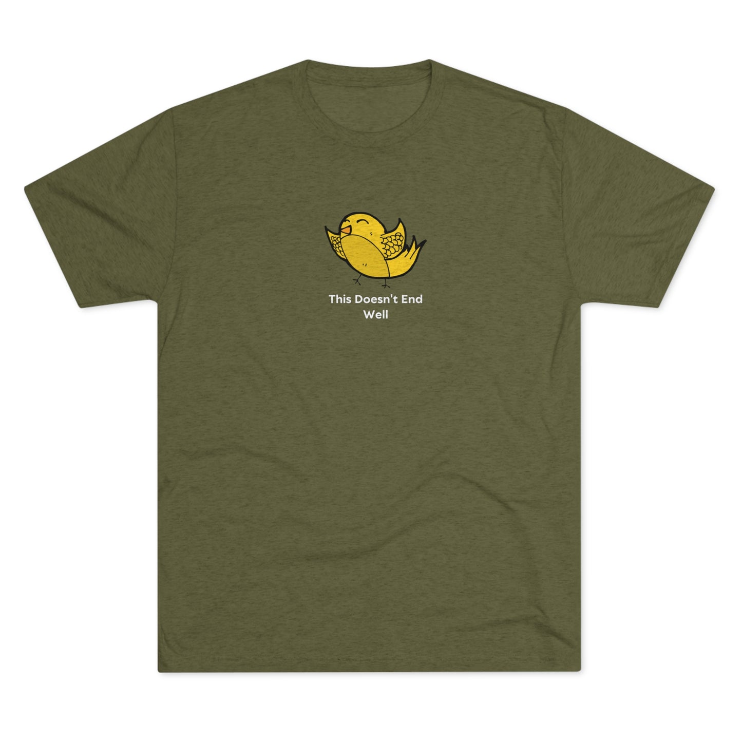 Yellow Bird Tri-Blend Crew Tee