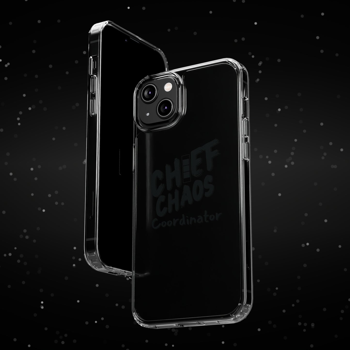 CW3 Chief Chaos Coordinator Clear Phone Case