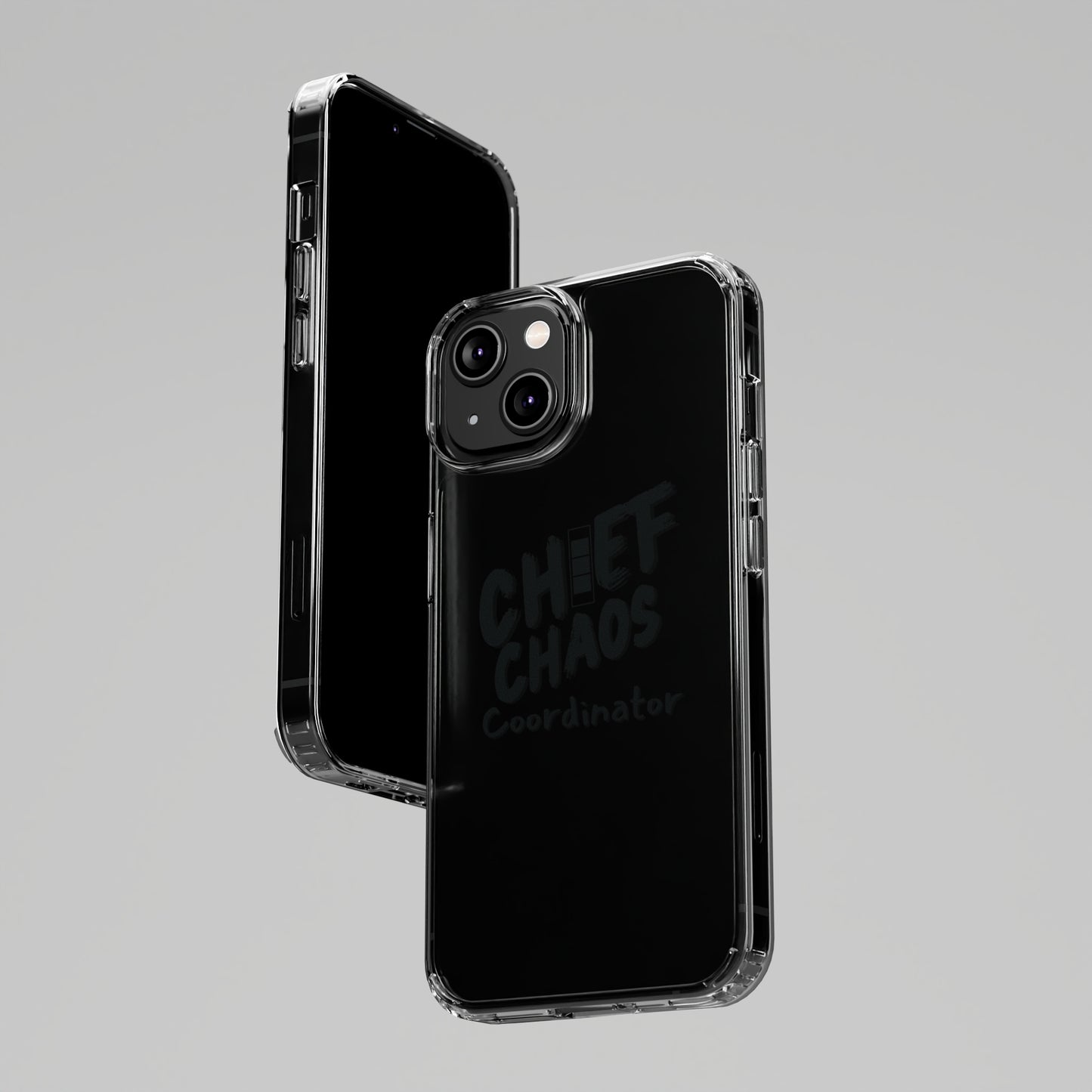 CW3 Chief Chaos Coordinator Clear Phone Case