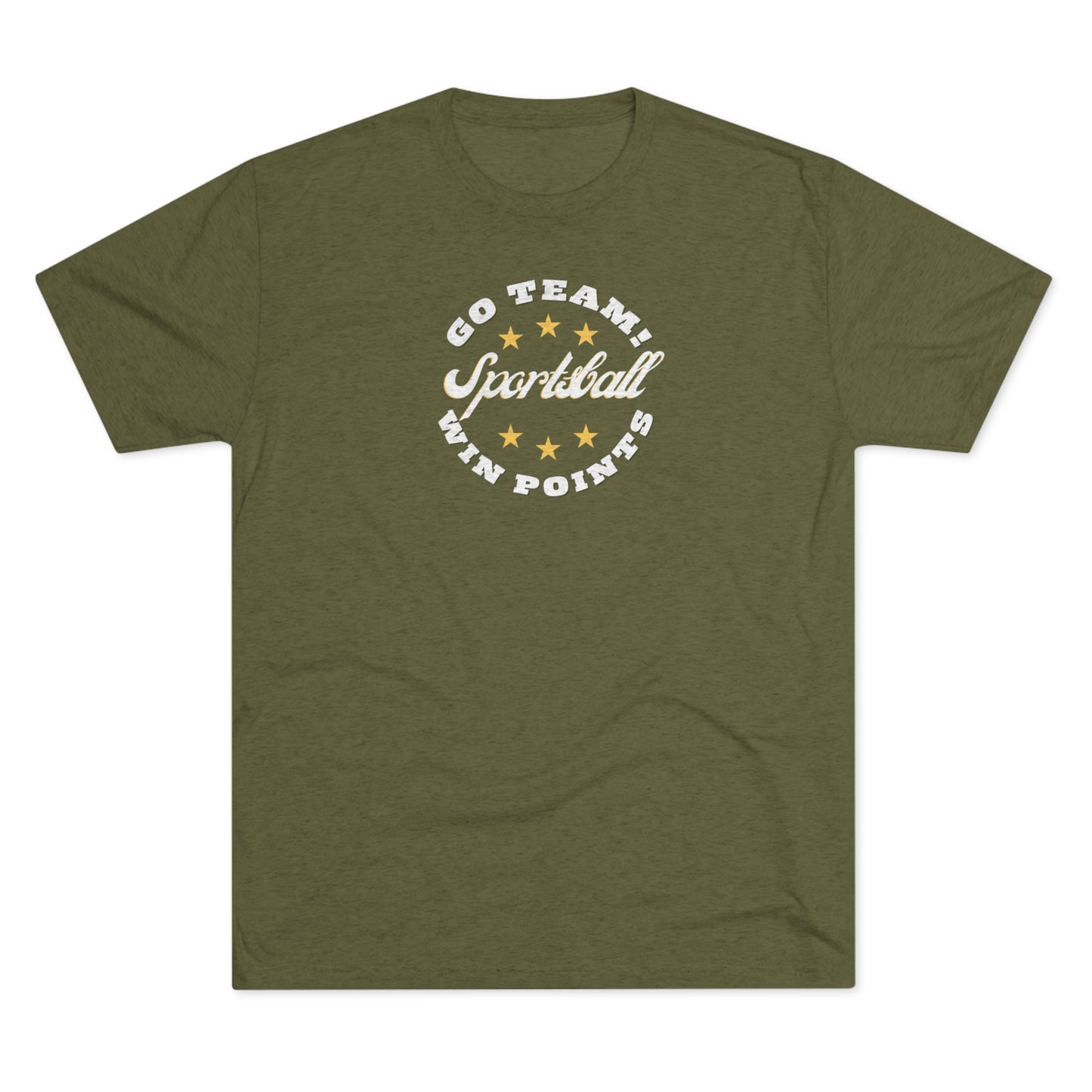 Go Sportsball Team Tri-Blend Crew Tee