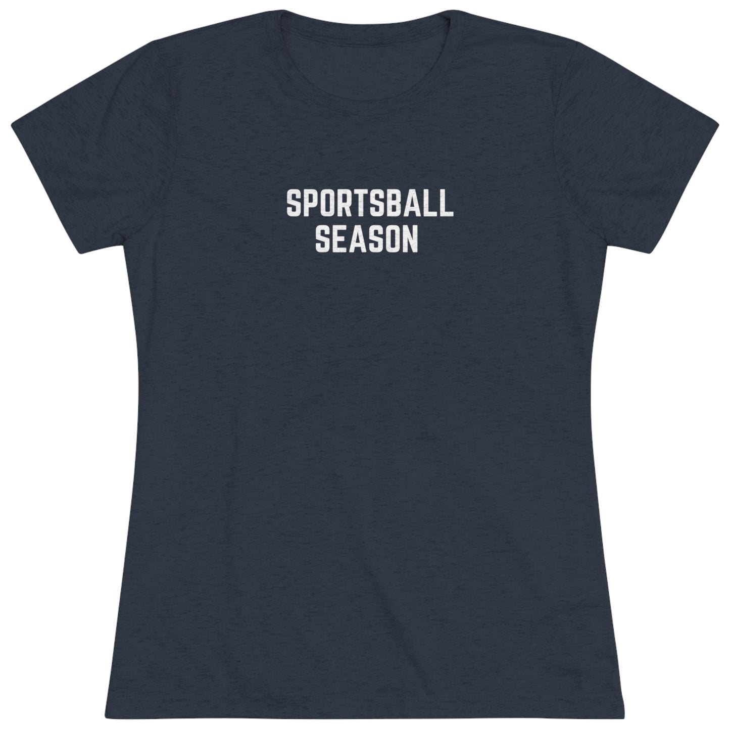 Sports Ball Season Women's Triblend Tee