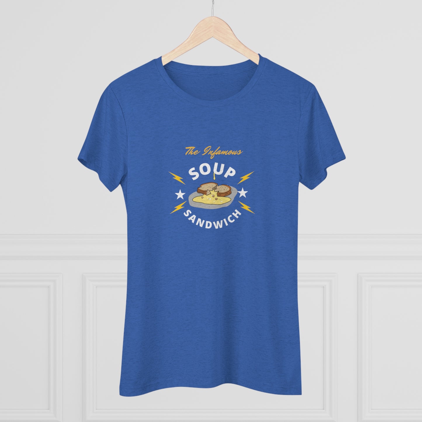 Women's Triblend Soup Sandwich Tee