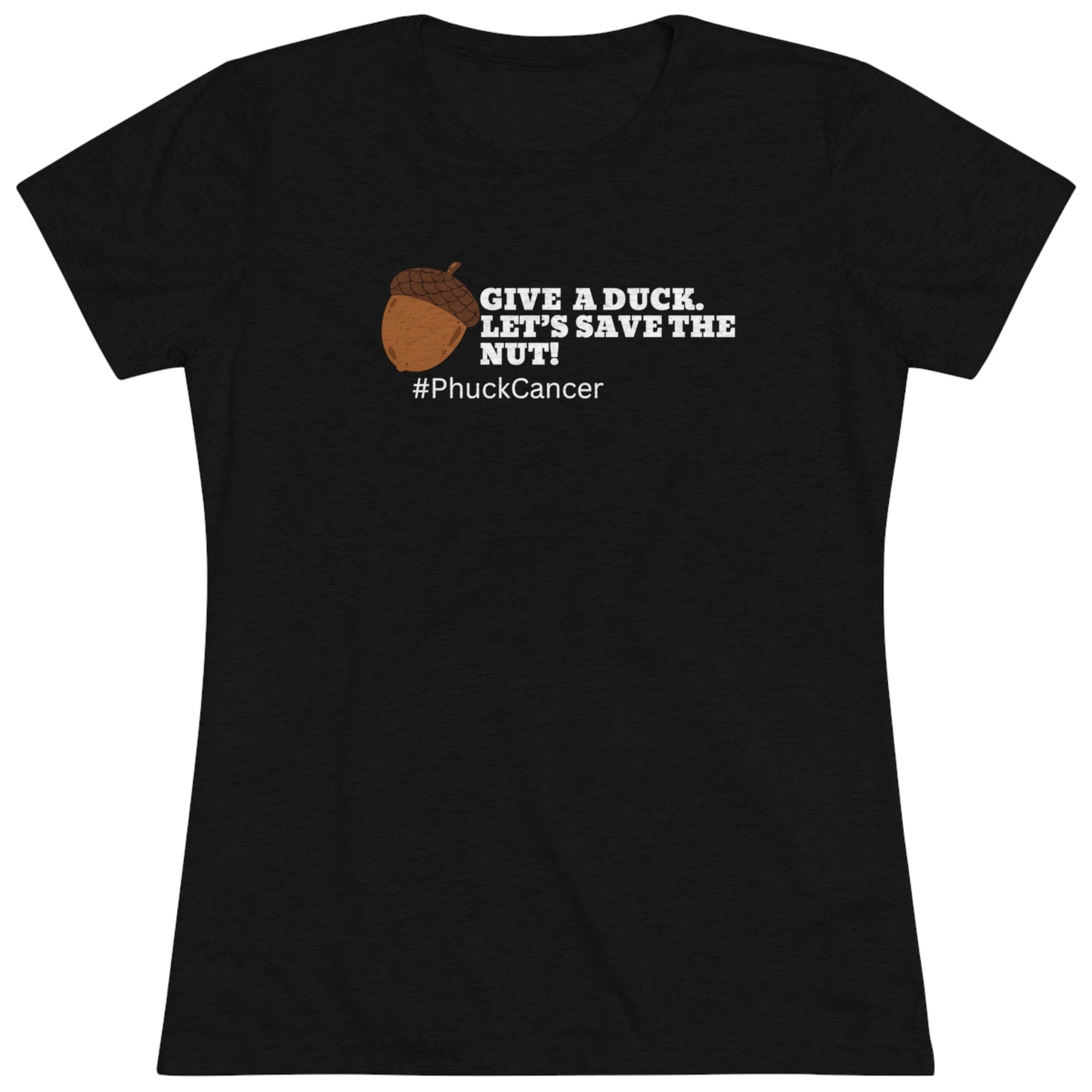 Give a Duck Women's Triblend Tee