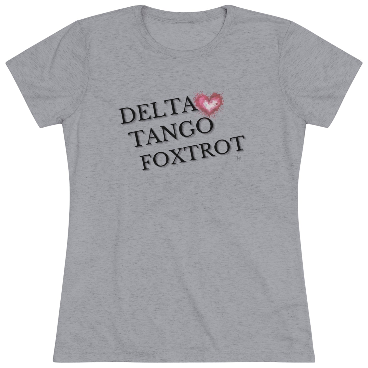 Women's Delta Tango Foxtrot Triblend Tee