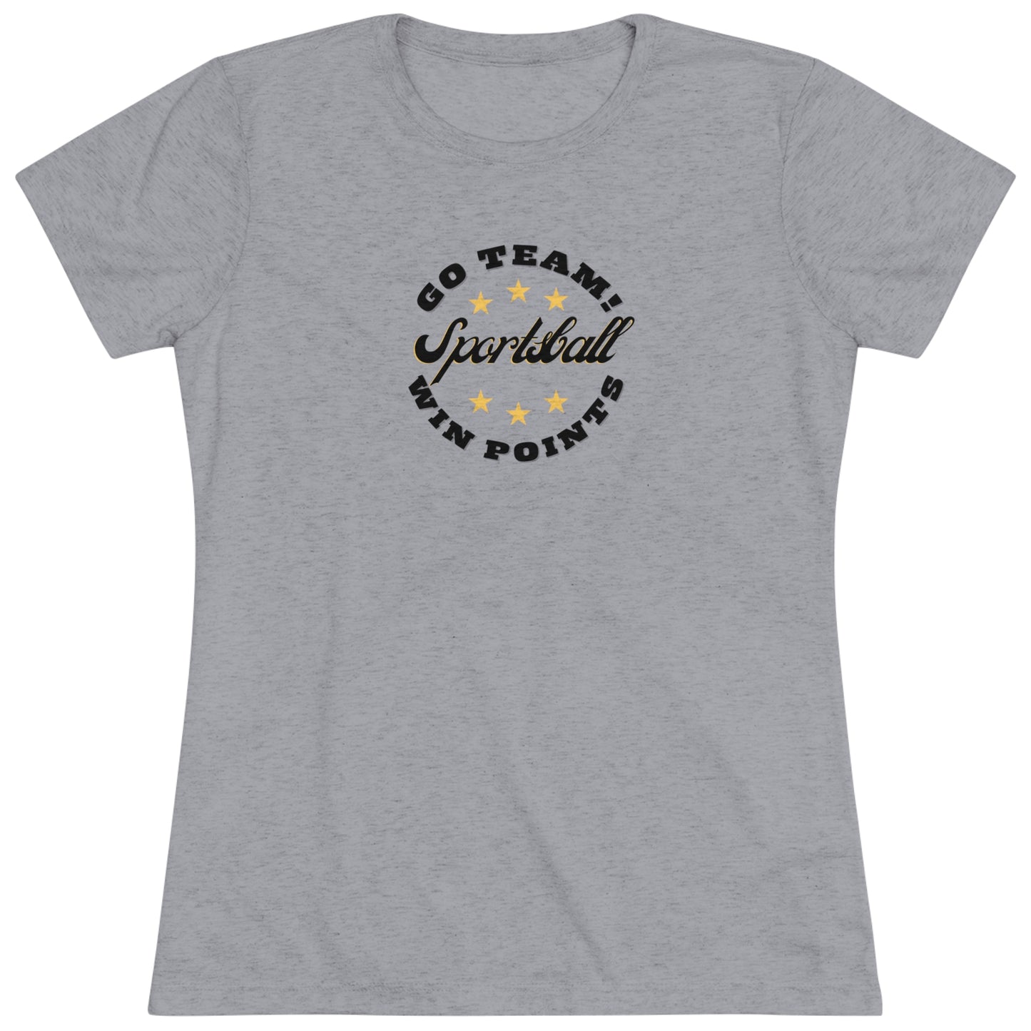 Women's Go Sports Ball Team Triblend Tee