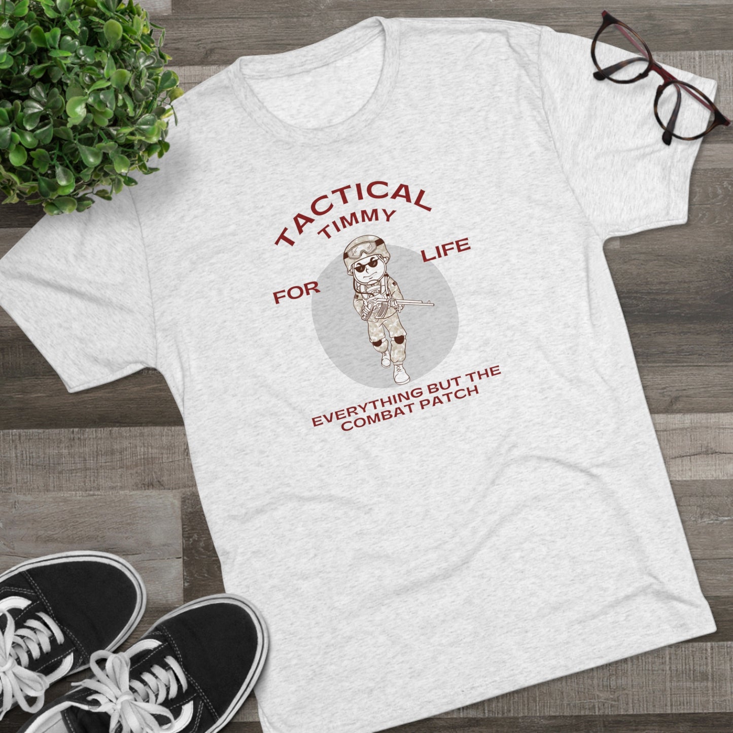 Tactical Timmy's Unisex Tri-Blend Crew Tee