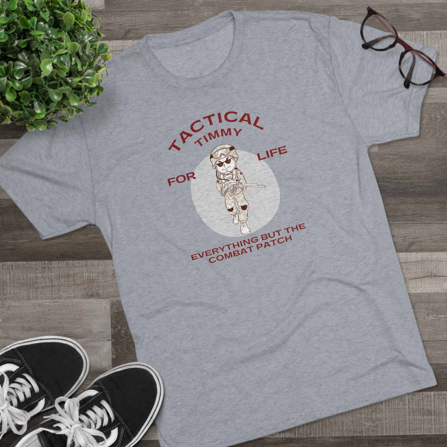 Tactical Timmy's Unisex Tri-Blend Crew Tee