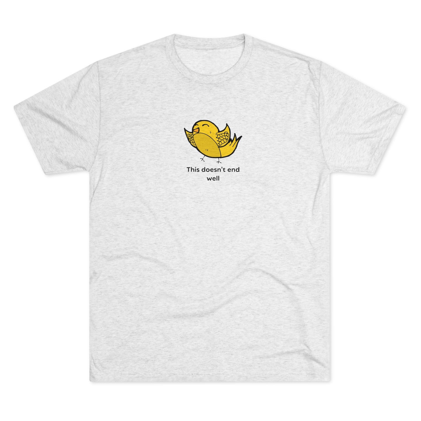 Yellow Bird Tri-Blend Crew Tee