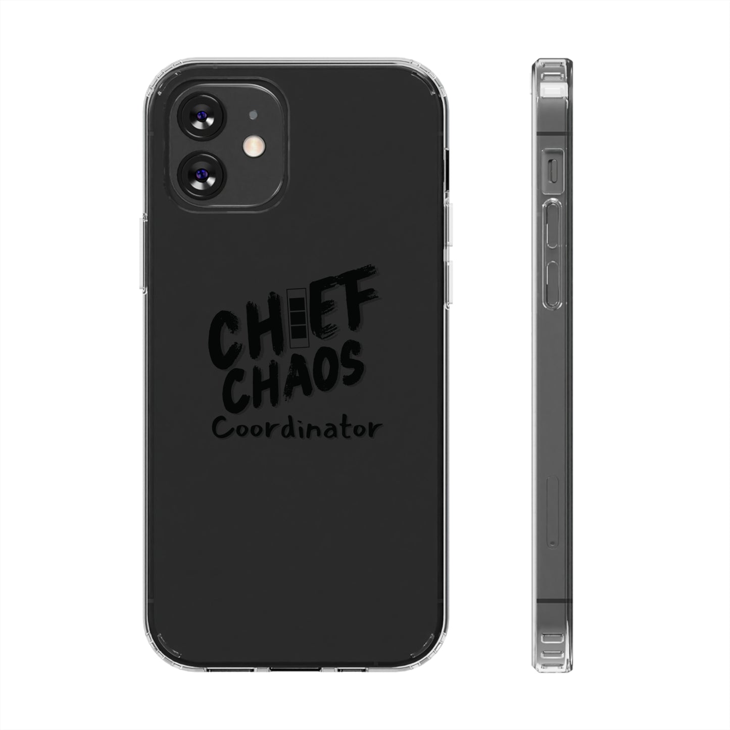 CW3 Chief Chaos Coordinator Clear Phone Case