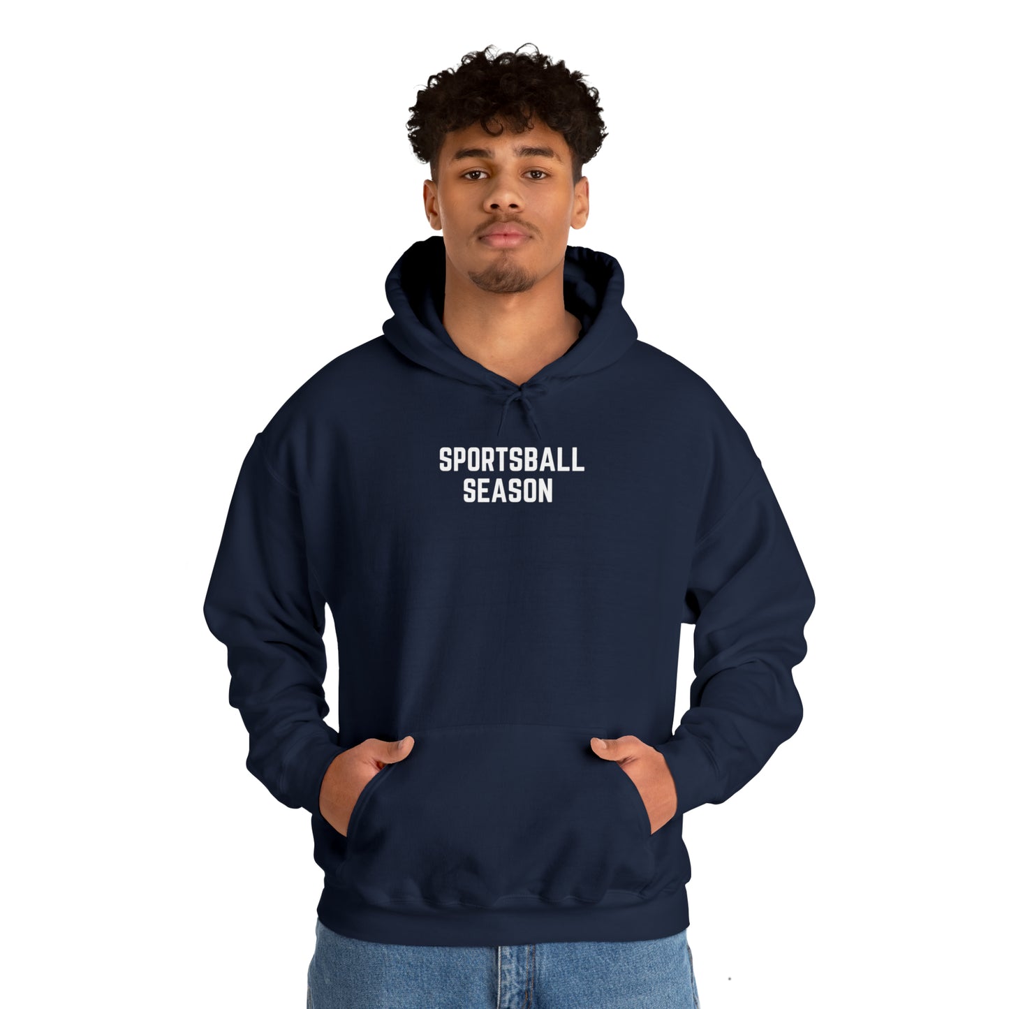 Sports Ball Season  Heavy Blend™ Hooded Sweatshirt