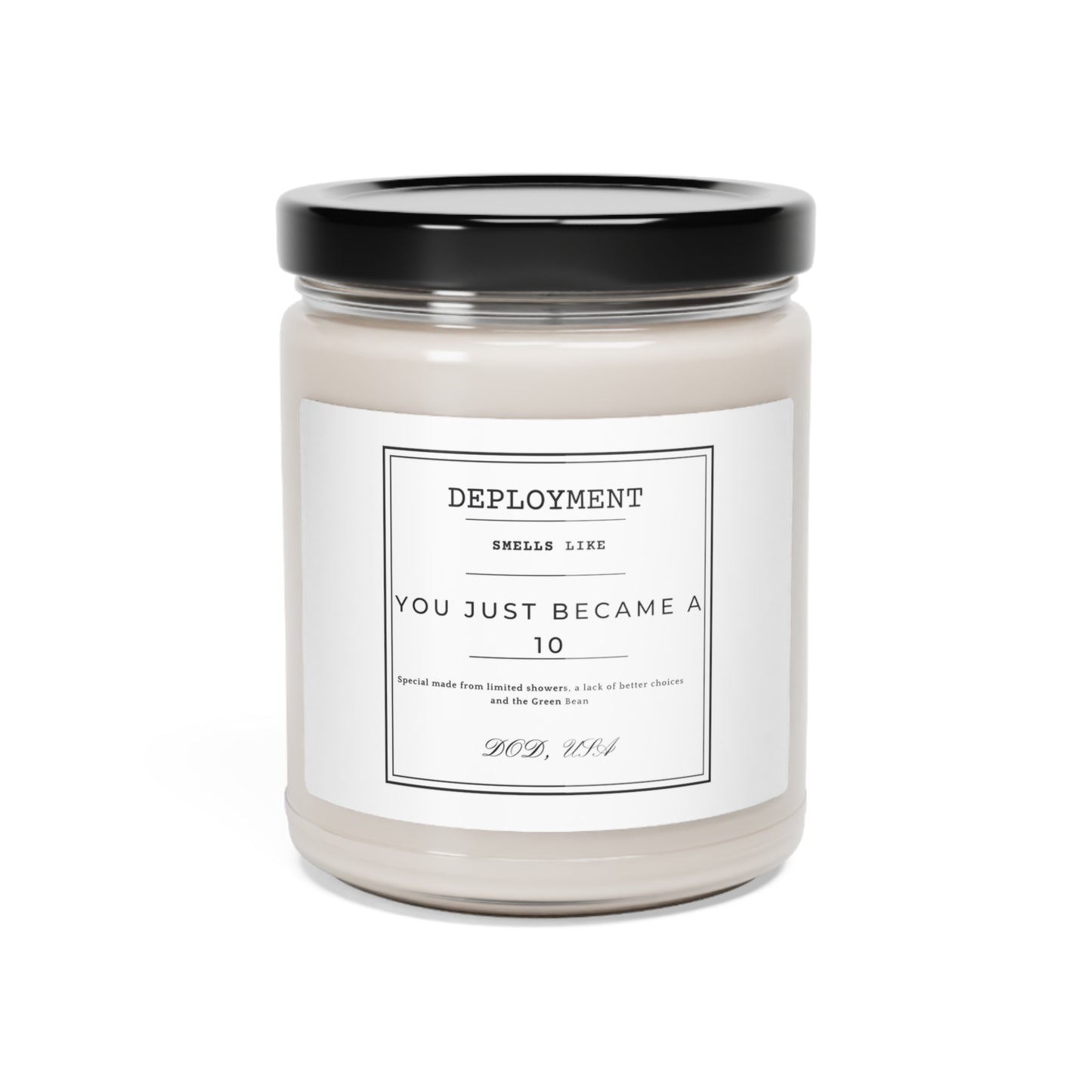 Deployment Scented Soy Candle, 9oz