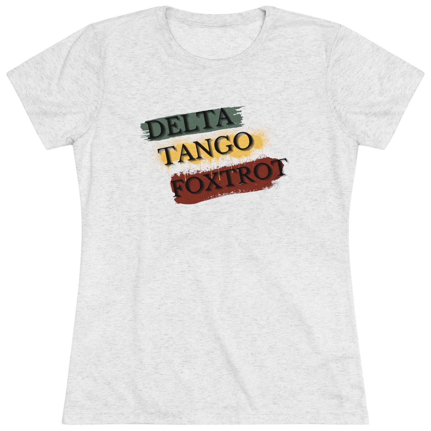 Women's Delta Tango Foxtrot Triblend Tee