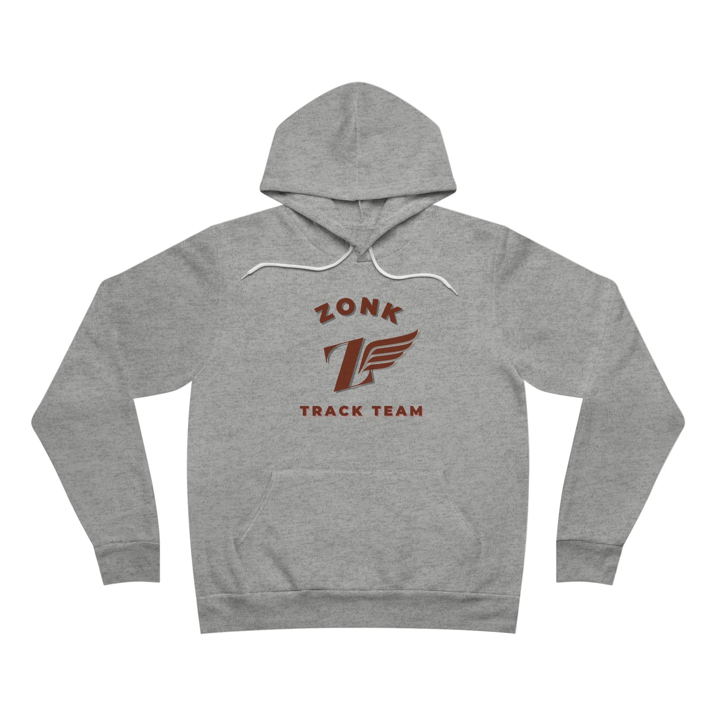 Zonk Track Team Unisex Sponge Fleece Pullover Hoodie