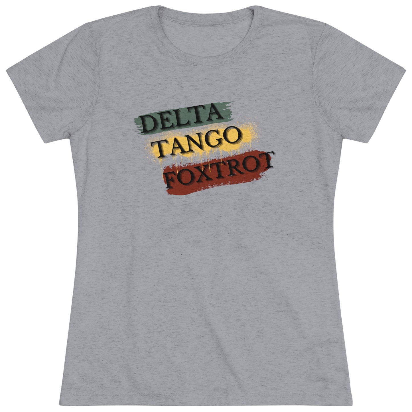 Women's Delta Tango Foxtrot Triblend Tee