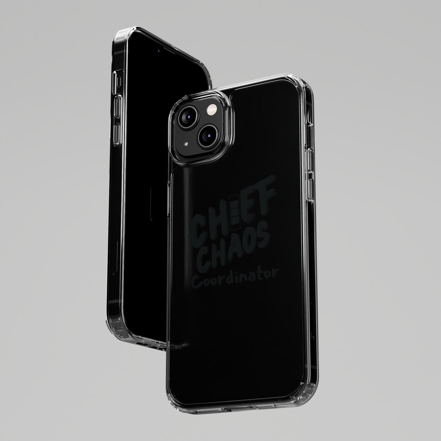 CW3 Chief Chaos Coordinator Clear Phone Case