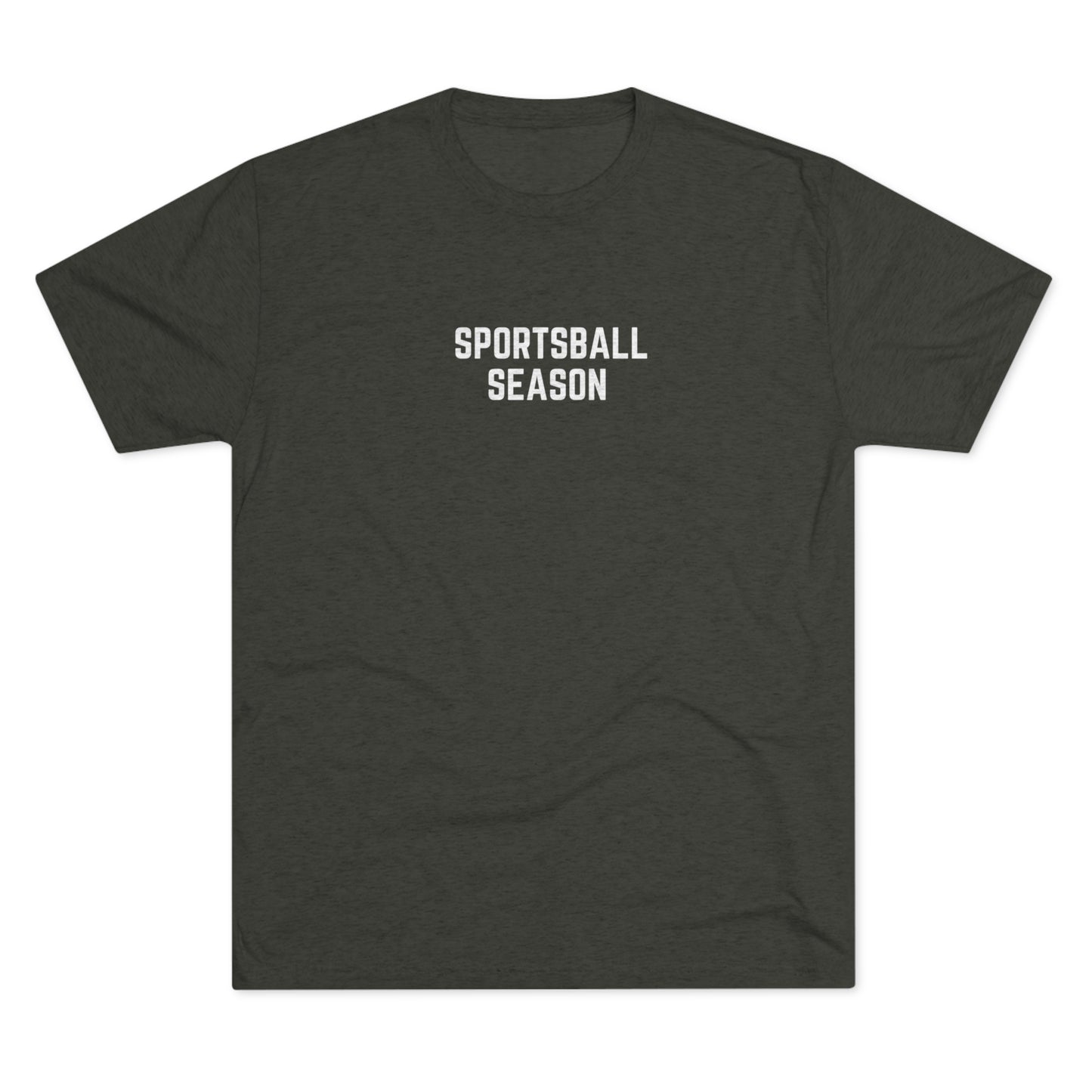 Sportsball Season Tri-Blend Crew Tee