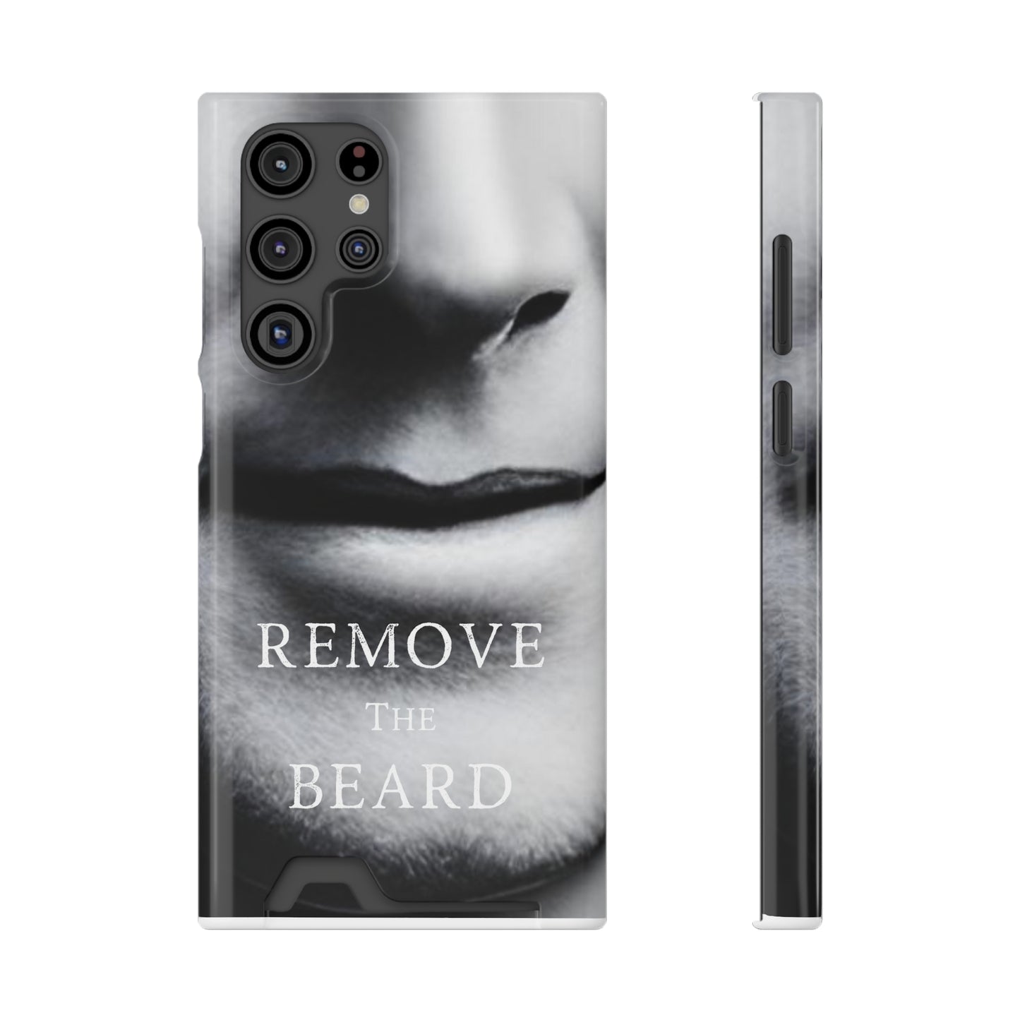 Remove the Beard Phone Case With Card Holder