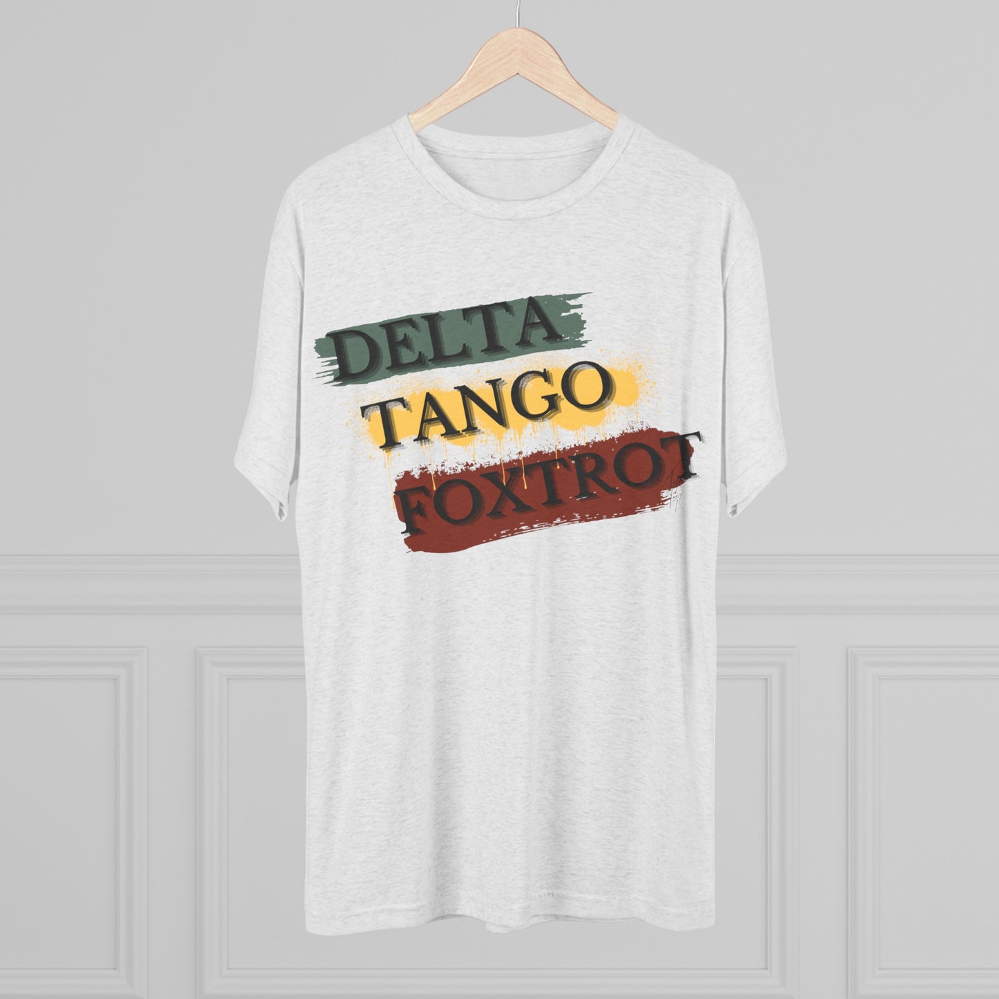 Delta Tango Foxtrot Tri-Blend Crew Tee