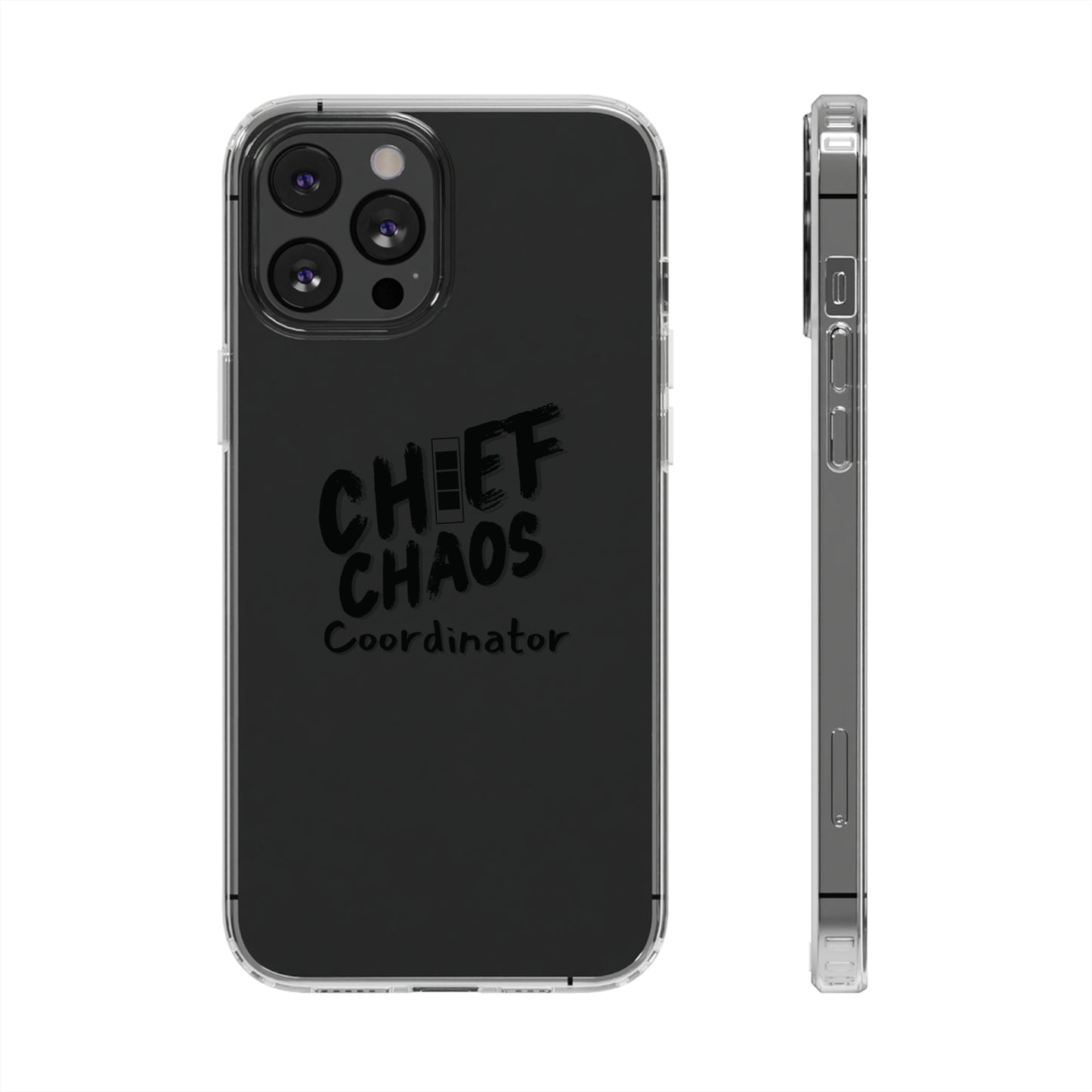 CW3 Chief Chaos Coordinator Clear Phone Case