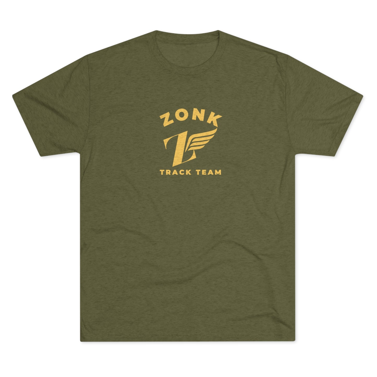 Zonk Unisex Tri-Blend Crew Tee