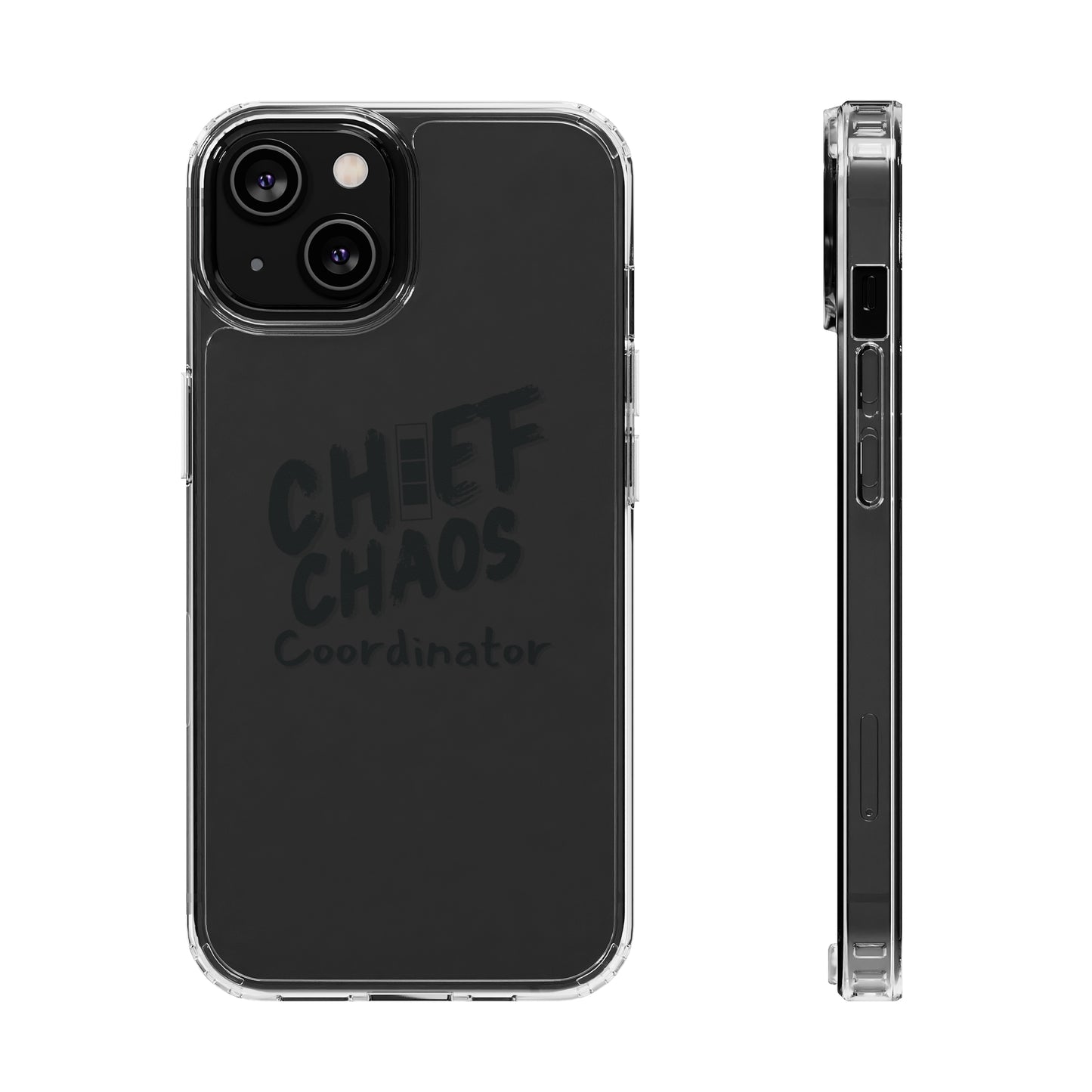 CW3 Chief Chaos Coordinator Clear Phone Case