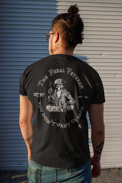 Men's Long Live the Feral Veteran