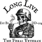 Men's Long Live the Feral Veteran