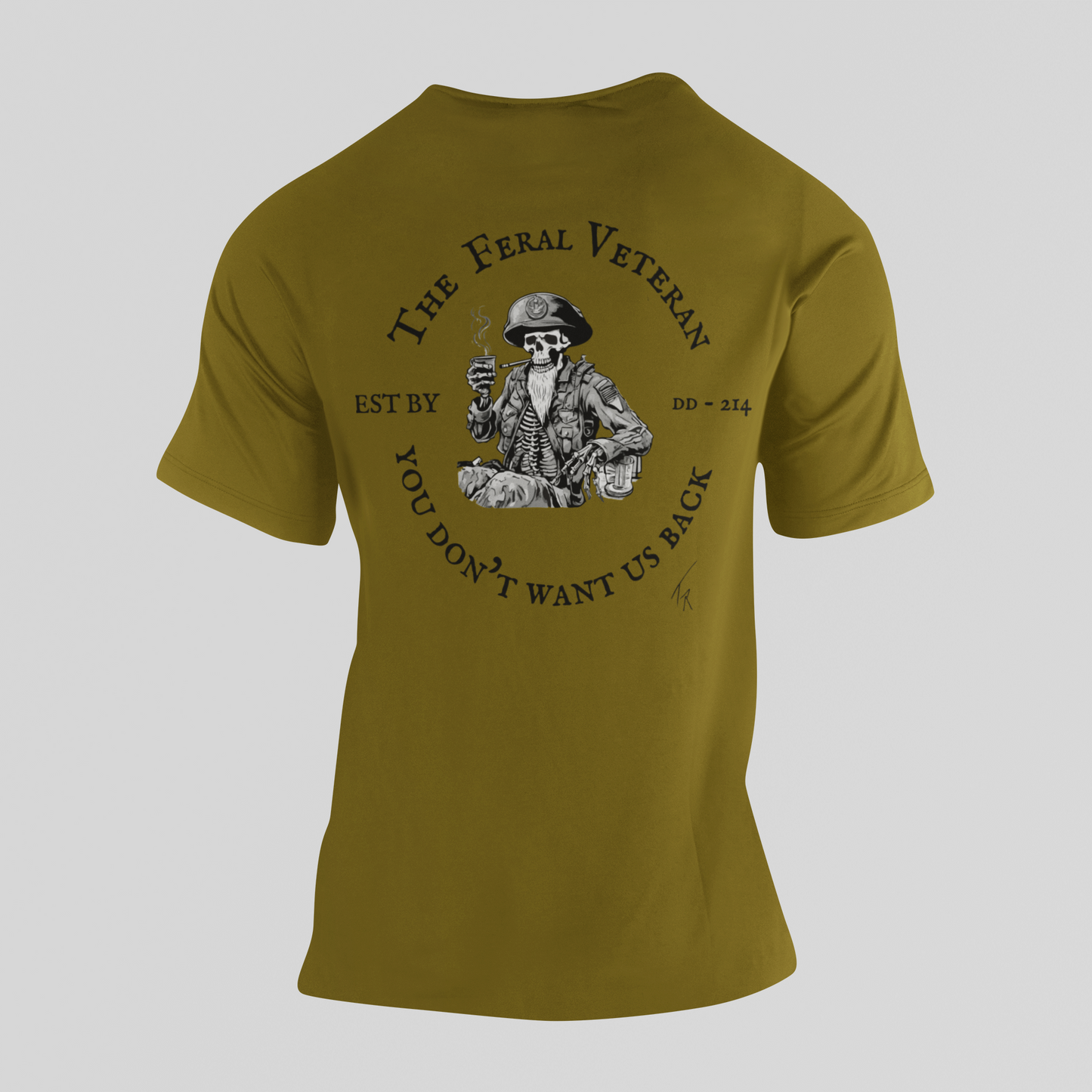 Men's Long Live the Feral Veteran