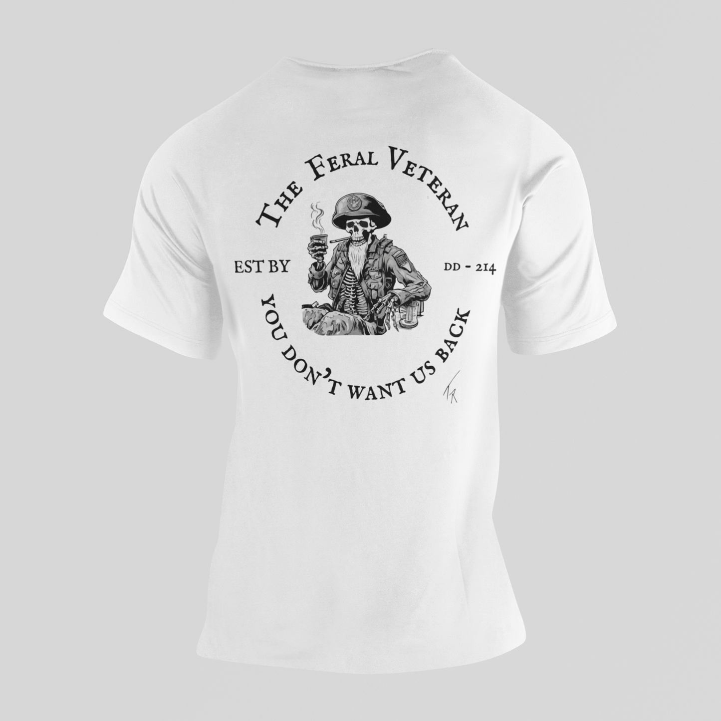 Men's Long Live the Feral Veteran