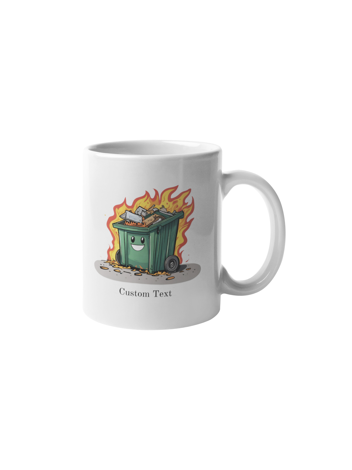 Customizable Dumpster Fire Coffee Mug