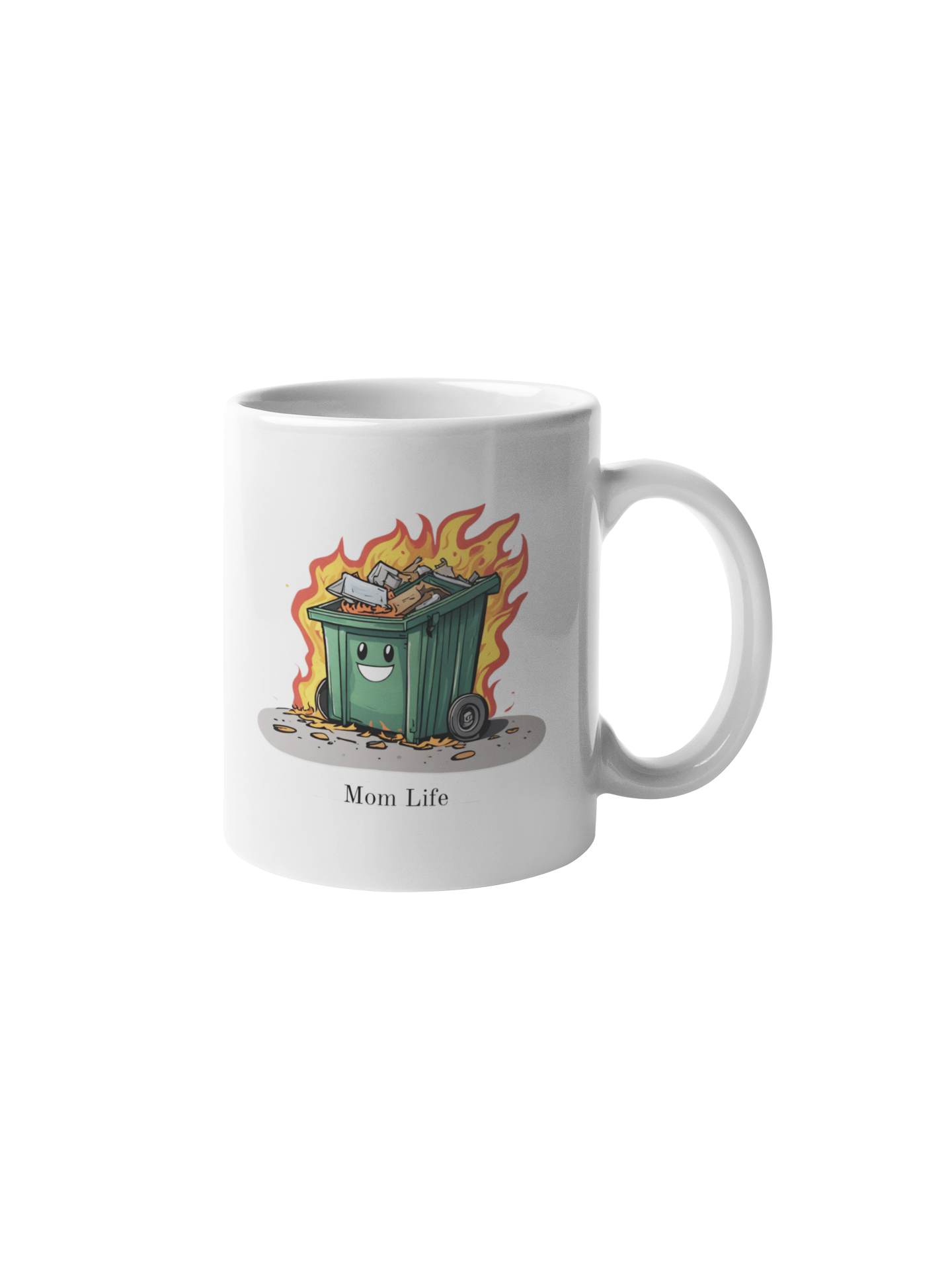 Customizable Dumpster Fire Coffee Mug